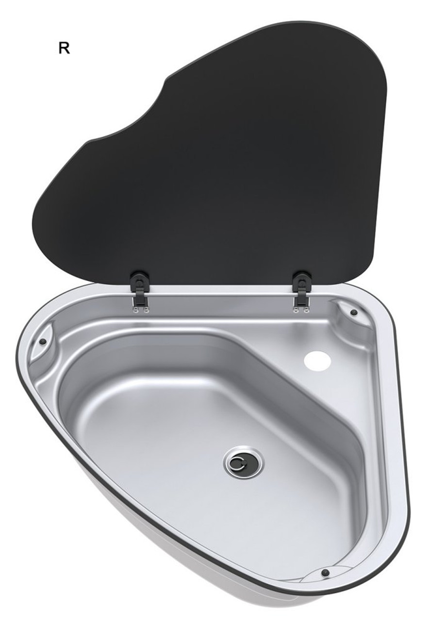 Thetford Spinflo Basic Line Triangular Caravan Sink Thetford Spinflo Basic Line Triangular Caravan Sink -victronenergy shop Sink Right 01088.1650896299