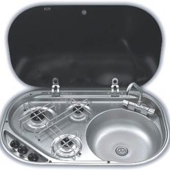 Smev 8323 Caravan Hob And Sink Combination Unit