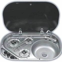 Smev 8323 Caravan Hob And Sink Combination Unit