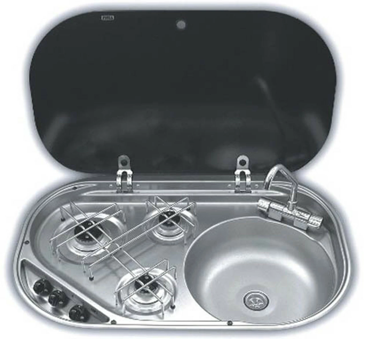 Smev 8323 Caravan Hob And Sink Combination Unit