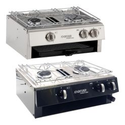 JLS Tasman 4500 2 Burner Hotplate Boat And Caravan Hob And Grill