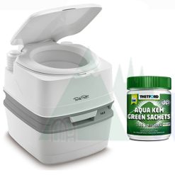 Thetford 165 Porta Potti Toilet & Aqua Kem Sachets