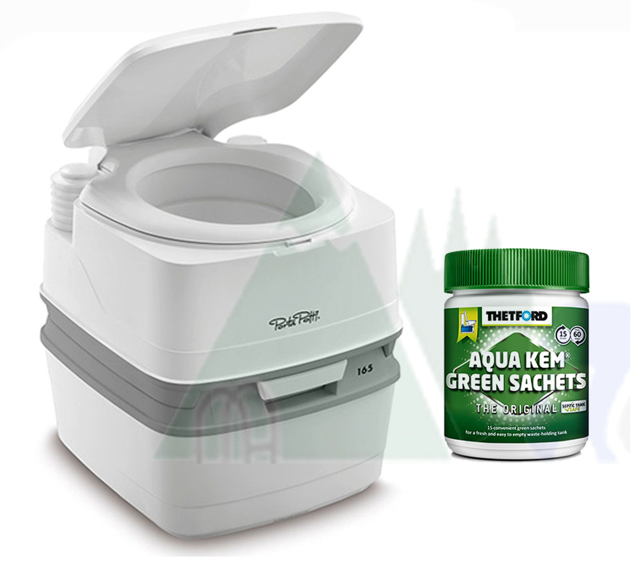 Thetford 165 Porta Potti Toilet & Aqua Kem Sachets Thetford 165 Porta Potti Toilet & Aqua Kem Sachets -victronenergy shop Thtford Qube 165 Green sachets feb 2019 JLS 12815.1551356666