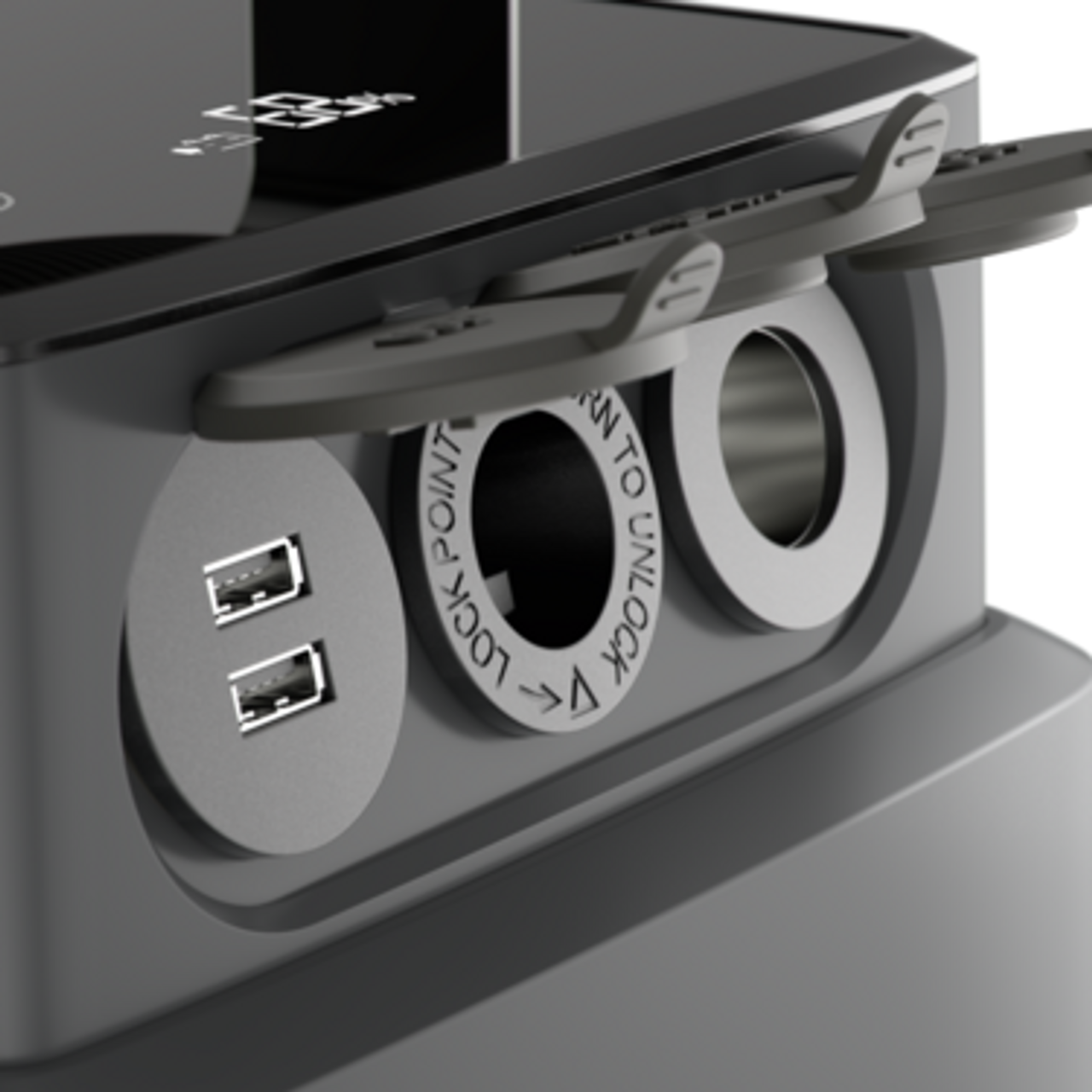 Dometic PLB 40 Portable Camping Leisure Battery Dometic PLB 40 Portable Camping Leisure Battery -victronenergy shop USB Ports 81666.1549629895