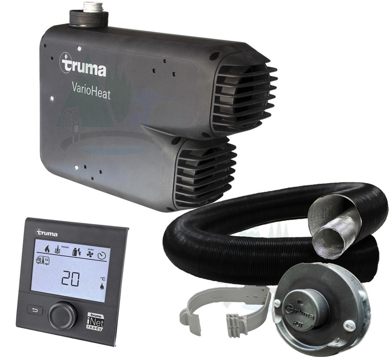 Truma VarioHeat Comfort Blown Air Campervan Motorhome Caravan Heater Truma VarioHeat Comfort Blown Air Campervan Motorhome Caravan Heater -victronenergy shop Vario BLK DIGI 28899.1578051150