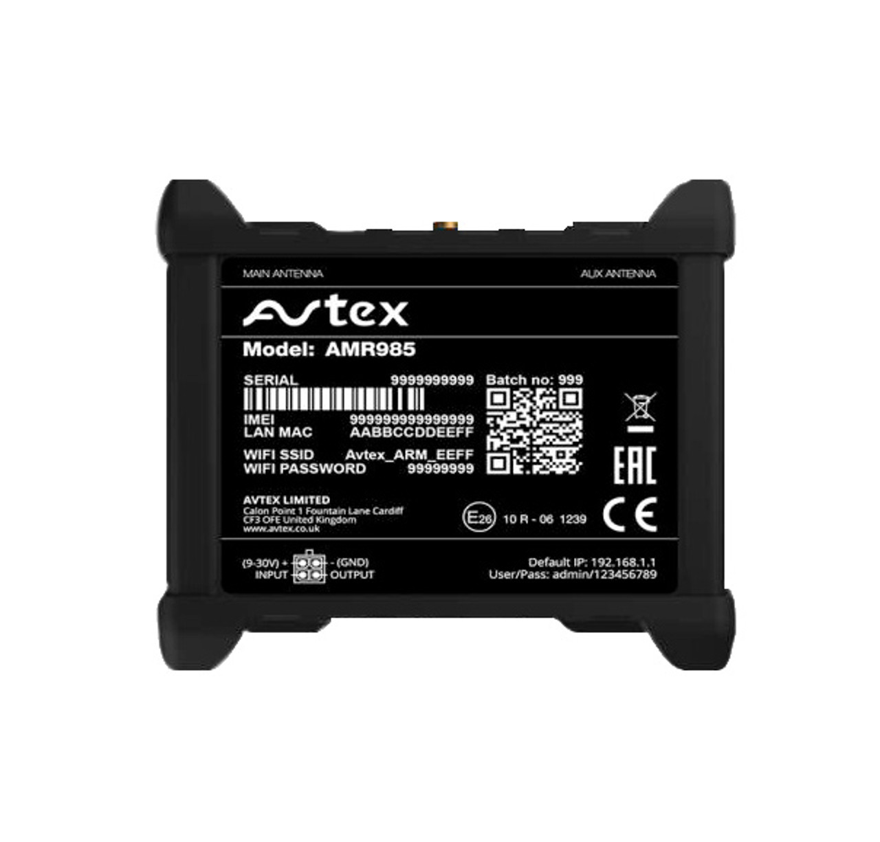 Avtex Router - 3G/4G/5G WiFi Internet Router & Antenna Kit - 12v Avtex Router - 3G/4G/5G WiFi Internet Router & Antenna Kit - 12v -victronenergy shop amr985 main trans 58517.1635257972