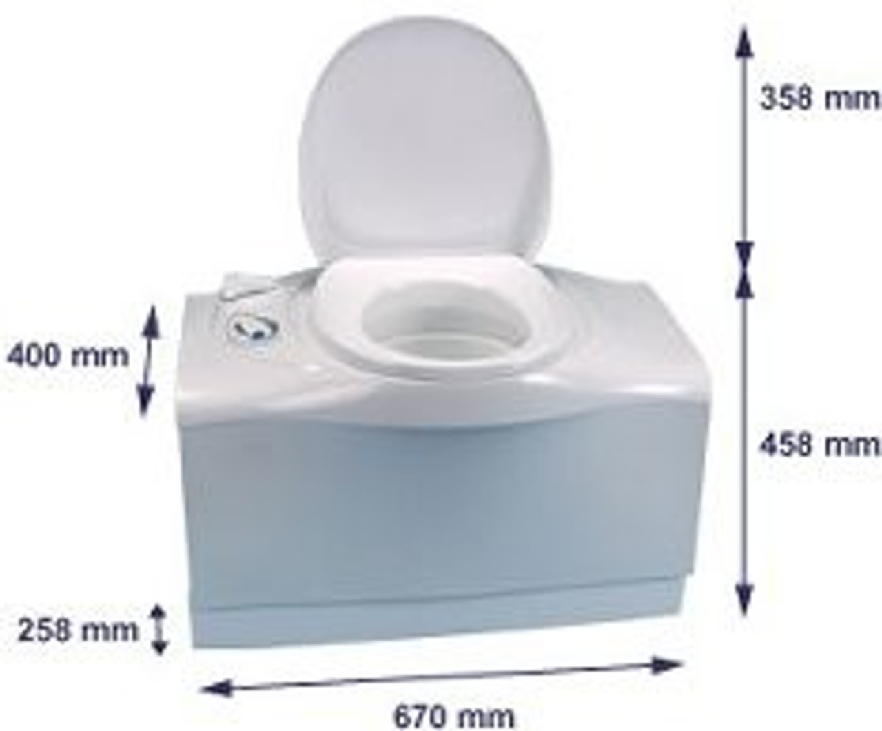 Thetford C402X Caravan & Motorhome Cassette Toilet Thetford C402X Caravan & Motorhome Cassette Toilet -victronenergy shop c402 dimensions 28030.1411743941
