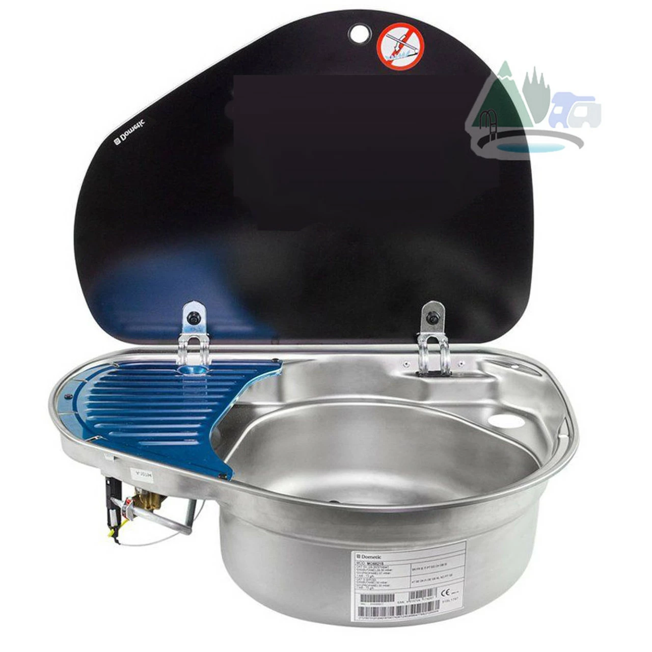 Smev 8821 Hob And Sink, CRX50 Fridge & Sargent EC160 Complete Conversion Kit 2 - Image 5