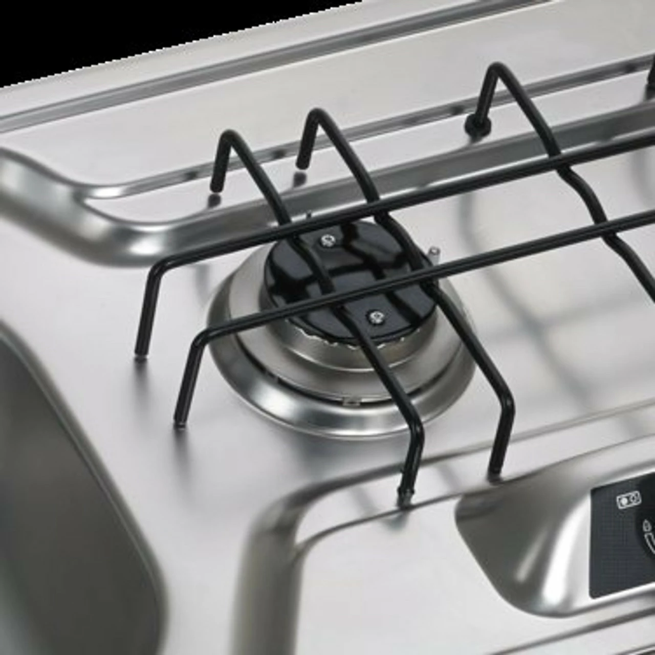 Dometic-Smev HS 2320 L Two Burner Hob And Sink Combination Unit For Caravan And Motorhomes (Smev 911) - Image 2