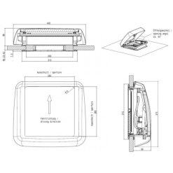 Dometic Micro Heki Campervan Caravan Rooflight -victronenergy shop dometic micro heki 18759.1524738312