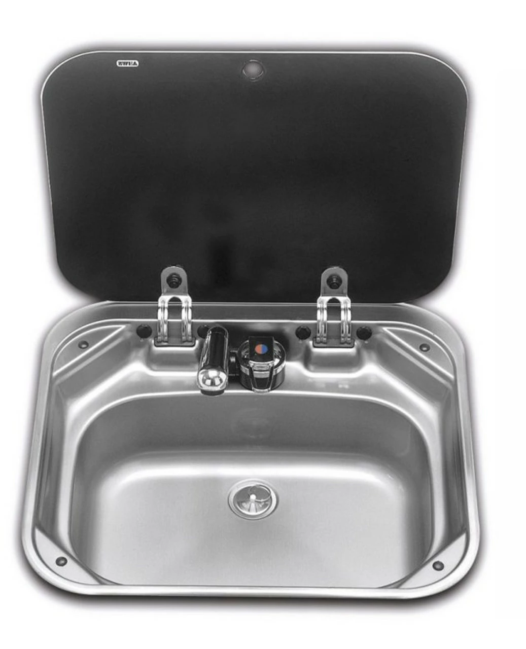 Dometic-Smev 8005 Sink & Smev 8002 2 Burner Hob Combo - Image 2