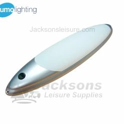 Lumo LED42 Satin Ellipse Oval 12v LED Caravan Light