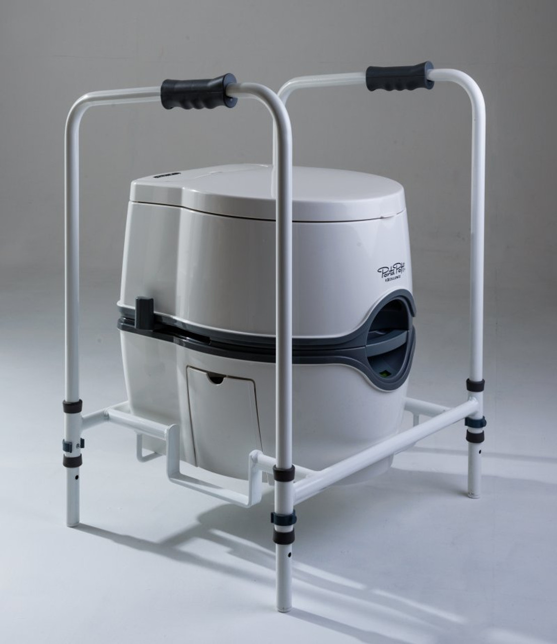 Excellence Electric & Manual Flush Portable Toilet with Folding Mobility Frame JLS Excellence Electric & Manual Flush Portable Toilet With Folding Mobility Frame -victronenergy shop