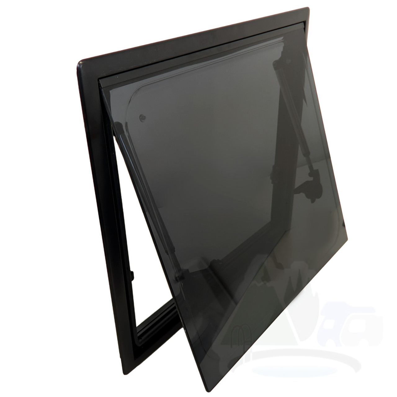 Campervan Window with Top Hinge, Blinds & Flyscreen - Flush Acrylic Glass and Frame Adventurer Campervan Window With Top Hinge, Blinds & Flyscreen - Flush Acrylic Glass And Frame -victronenergy shop fsh 3 08597.1673528264