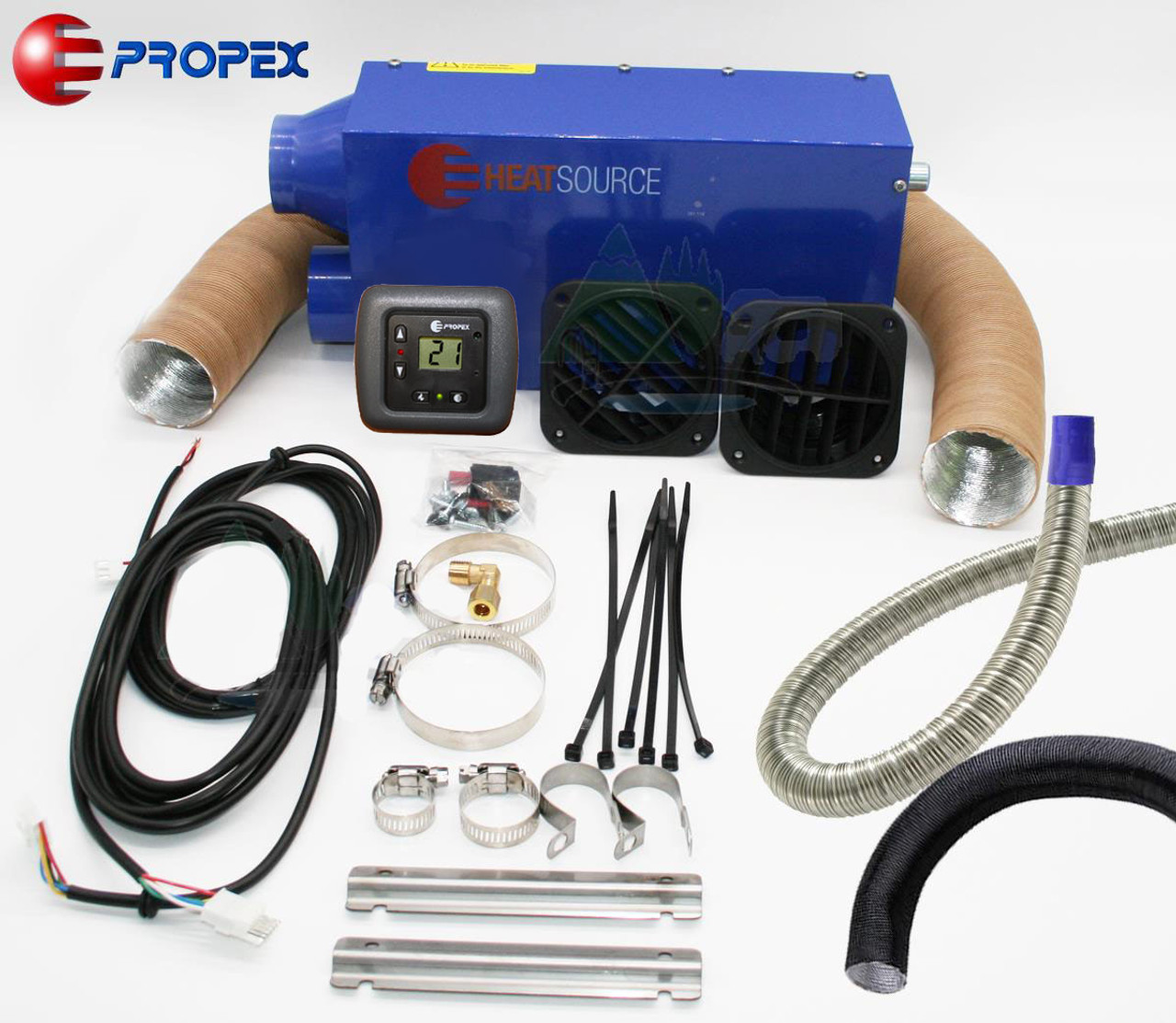 Propex Heatsource HS2000 12v LPG Gas Blown Air Heater With Digital Control Panel 3 Propex Heatsource HS2000 12v LPG Gas Blown Air Heater With Digital Control Panel