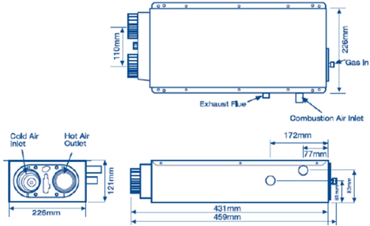Propex HS2211 External Blown Air Heater - Image 2