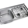 Dometic-Smev HS2421 (Smev 921) Caravan 2 Burner Hob & Sink Combination 2 Dometic-Smev HS2421 (Smev 921) Caravan 2 Burner Hob & Sink Combination -victronenergy shop hs2421l dometic 62283.1490381569