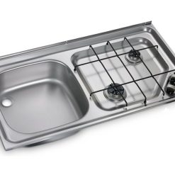 Dometic-Smev HS2421 (Smev 921) Caravan 2 Burner Hob & Sink Combination