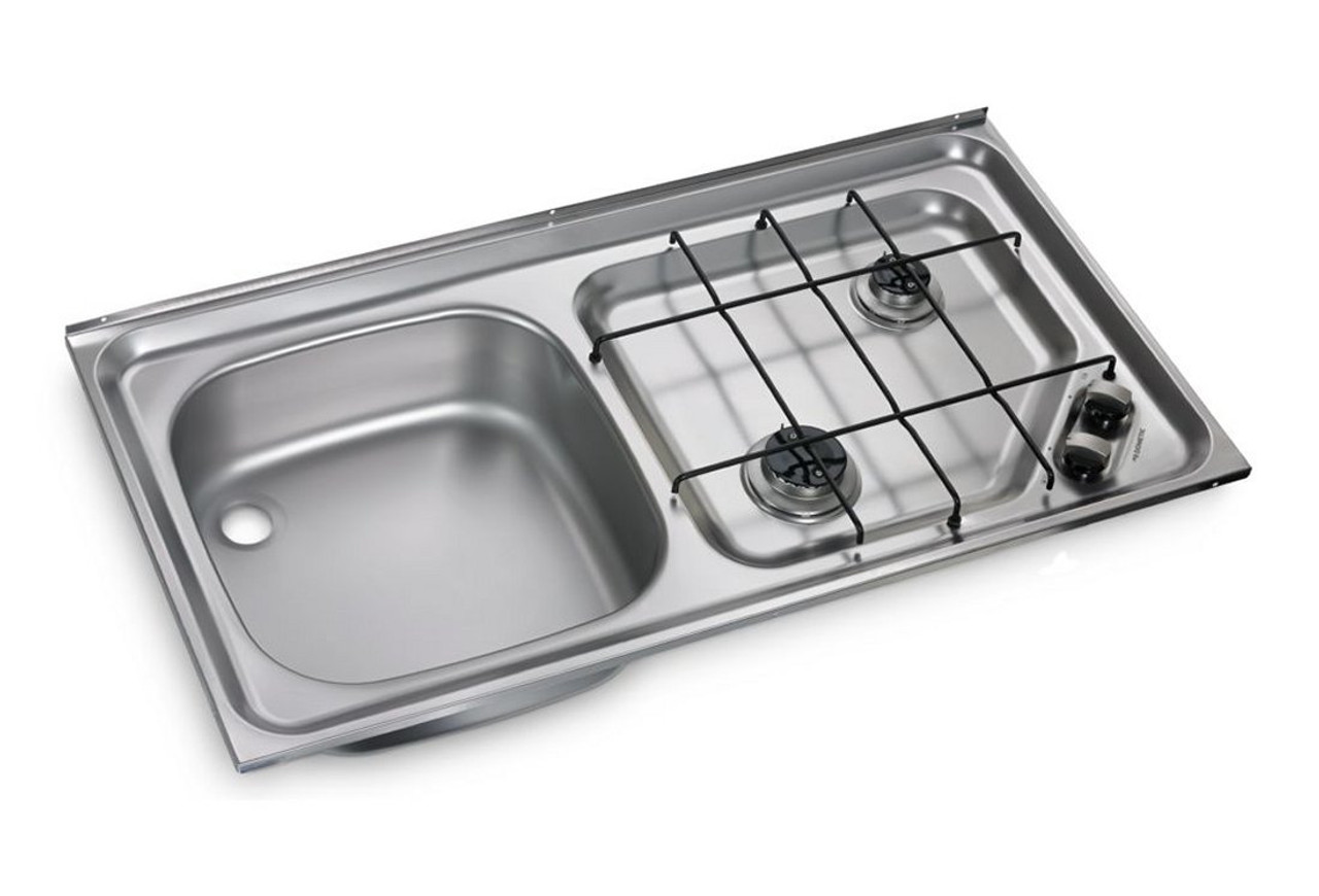 Dometic-Smev HS2421 (Smev 921) Caravan 2 burner Hob & Sink Combination Dometic-Smev HS2421 (Smev 921) Caravan 2 Burner Hob & Sink Combination -victronenergy shop hs2421l dometic 62283.1490381569