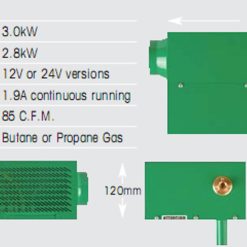 Propex HS2800 Blown Air Heater 2.8kW -victronenergy shop hs2800 single kit 63899.1382100551