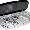 Dometic-Cramer HSG 3436 (Cramer Kombi) 3 Burner Caravan Combination Hob & Sink -victronenergy shop hsg3436 81648.1509987752