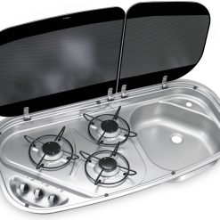 Dometic-Cramer HSG 3436 (Cramer Kombi) 3 Burner Caravan Combination Hob & Sink