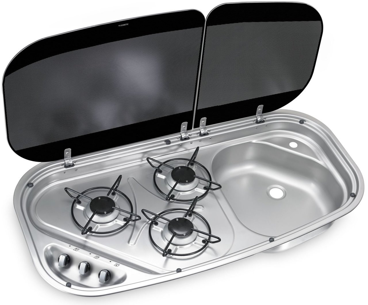 Dometic-Cramer HSG 3436 (Cramer Kombi) 3 Burner Caravan Combination Hob & Sink Dometic-Cramer HSG 3436 (Cramer Kombi) 3 Burner Caravan Combination Hob & Sink -victronenergy shop hsg3436 81648.1509987752