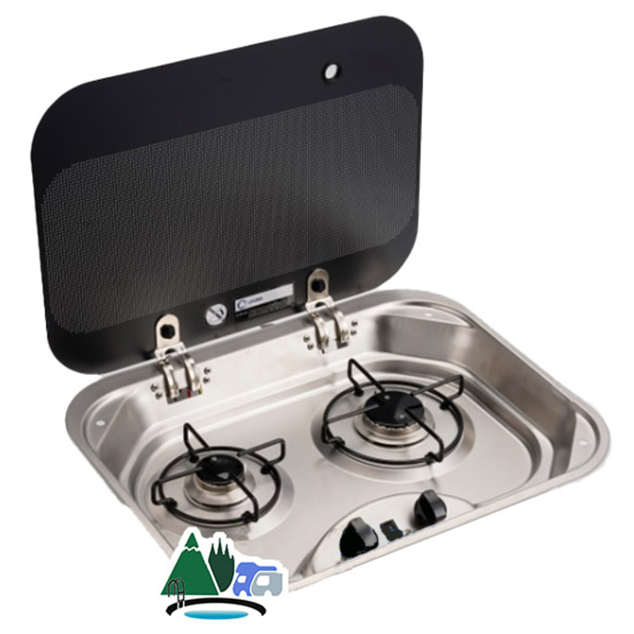 Lavanda Double Burner Hob for Campervan & Motorhome Lavanda Double Burner Hob For Campervan & Motorhome -victronenergy shop lavanda dual gas hob 82458.1655998645