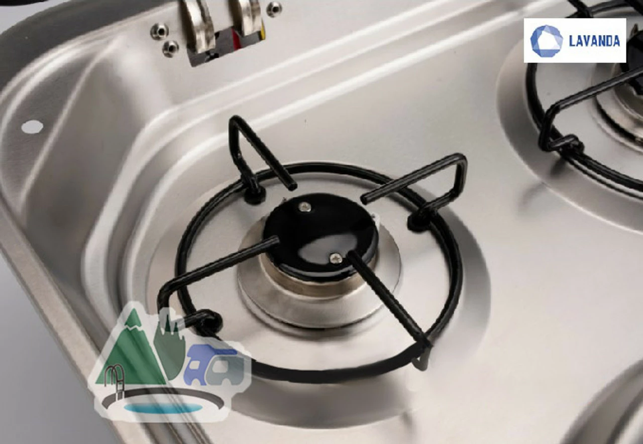 Lavanda Double Burner Hob For Campervan & Motorhome - Image 3