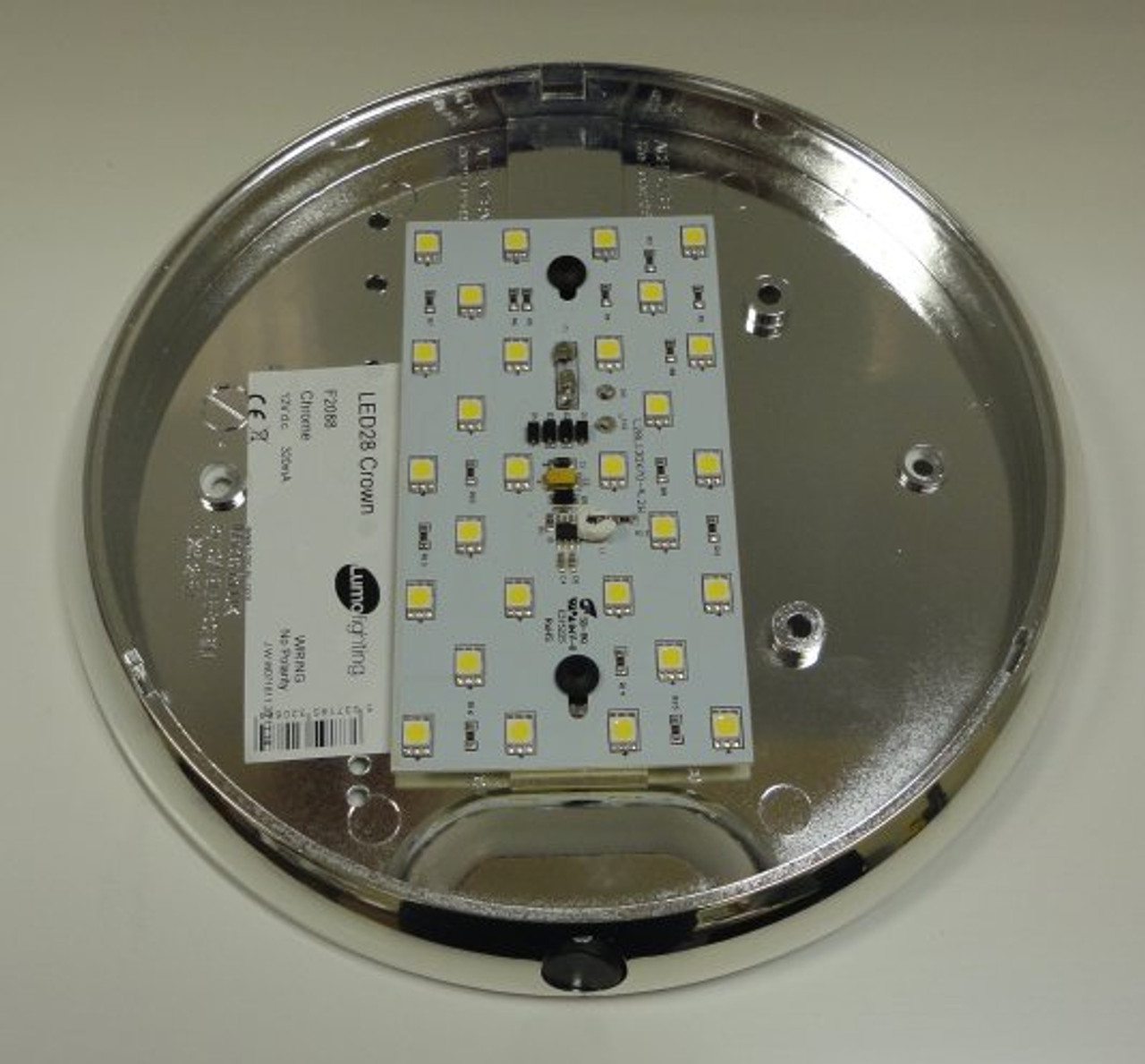 Lumo LED 28 Crown Chrome Caravan Motorhome 12 Volt Ceiling Light Lumo LED 28 Crown Chrome Caravan Motorhome 12 Volt Ceiling Light -victronenergy shop lumo crown 2 02850.1418224525