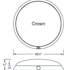 Lumo LED 28 Crown Chrome Caravan Motorhome 12 Volt Ceiling Light 3 Lumo LED 28 Crown Chrome Caravan Motorhome 12 Volt Ceiling Light -victronenergy shop lumo crown diagram 96087.1418141676