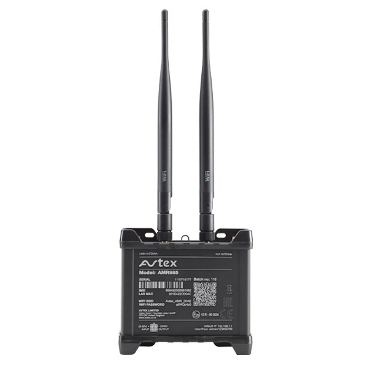 Avtex Router - 3G/4G/5G WiFi Internet Router & Antenna Kit - 12v - Image 4