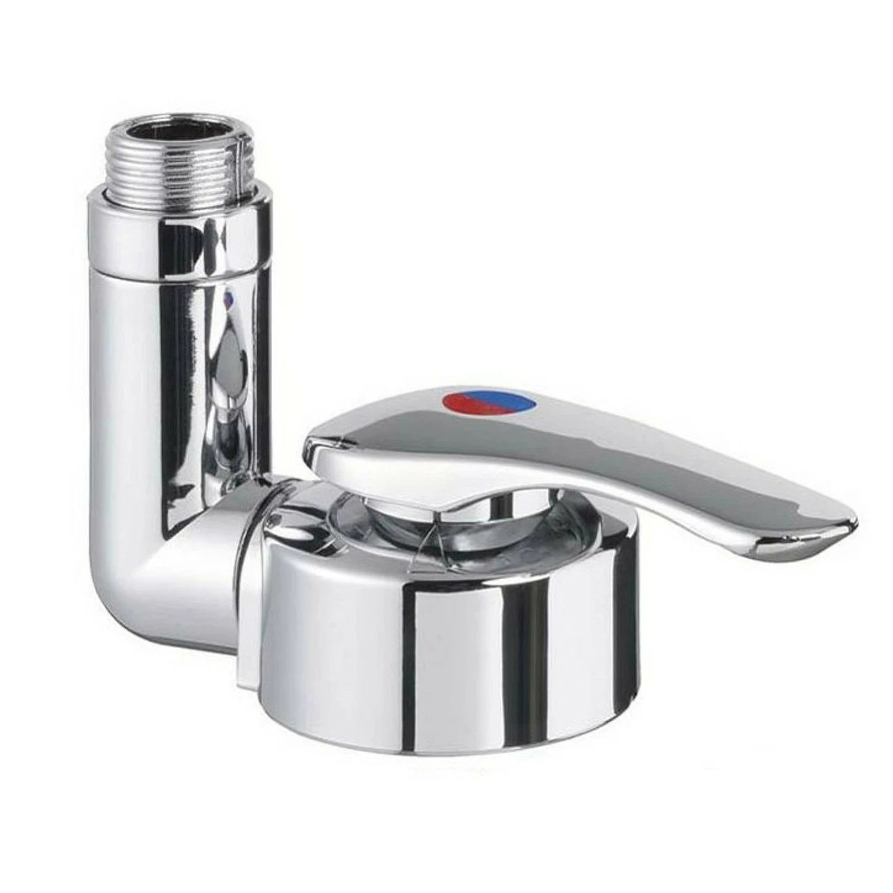 Reich Twist Shower Mixer Tap - Chrome W/ Smooth Fit Connectors - Image 2