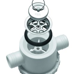 Dometic-Smev AC557 Siphon Dual Angled Caravan Waste Water Fitting
