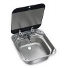 Dometic-Smev SNG 4244 (Smev 8006) Caravan Sink With Glass Lid -victronenergy shop sng4244 70936.1513093407