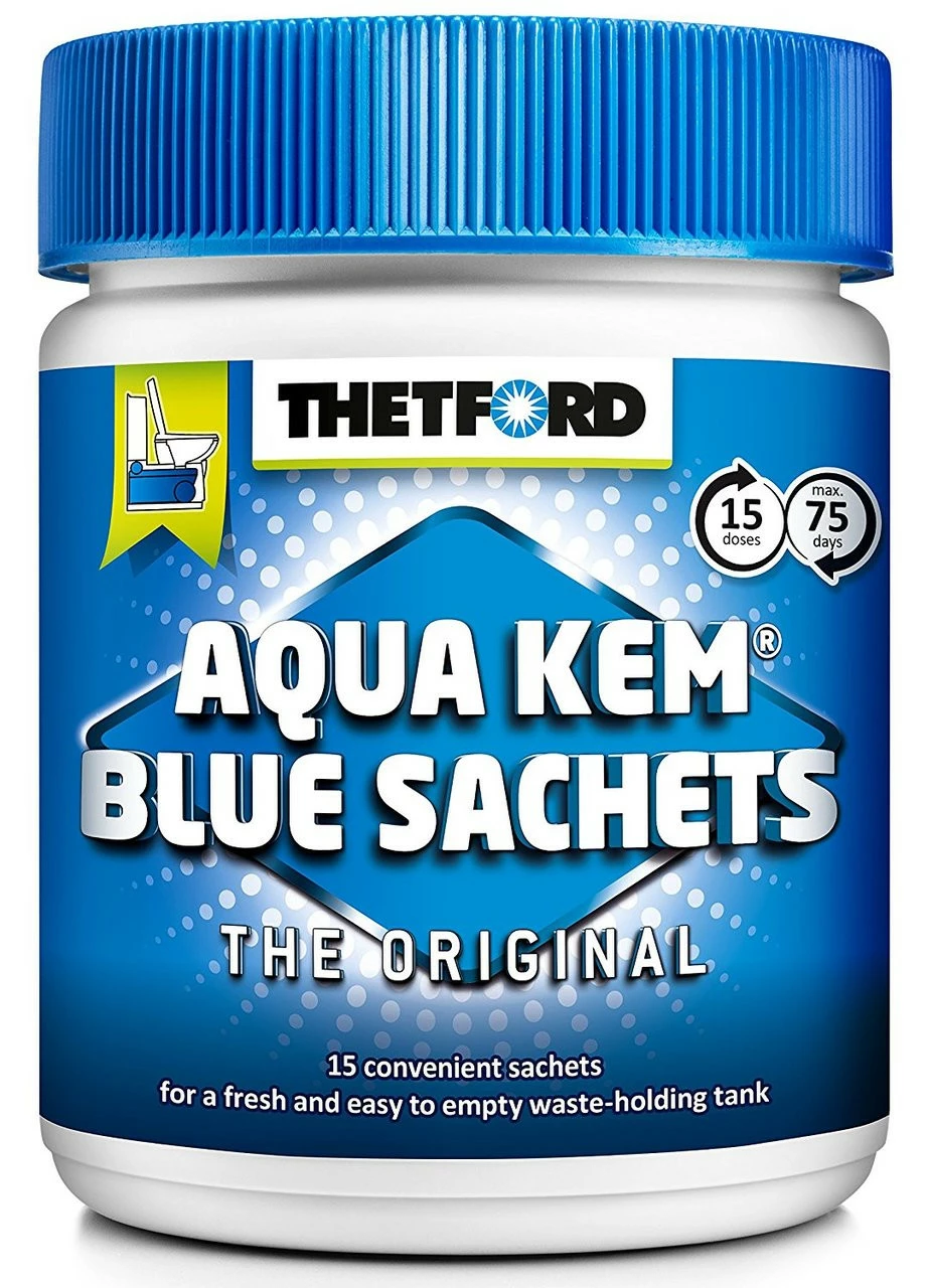 Thetford Aqua Kem Blue Portable Toilet Chemical Sachets