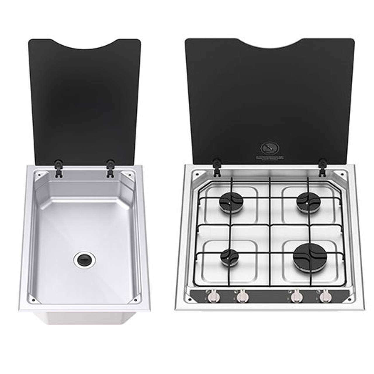 Thetford Linear Bowl and Hob Campervan & Motorhome Sink & Cooker Combo Thetford Linear Bowl And Hob Campervan & Motorhome Sink & Cooker Combo -victronenergy shop thetford linear sink hob combo 70265.1616496009
