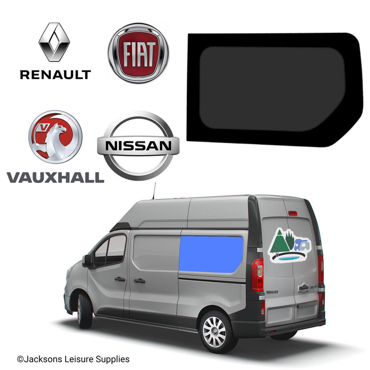 Renault Trafic Vauxhall Vivaro SWB Glass Campervan Window - UK Passenger Side Rear JLS Renault Trafic Vauxhall Vivaro SWB Glass Campervan Window - UK Passenger Side Rear -victronenergy shop trafic v5 left rear jls 40344.1640184630