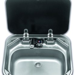 Dometic-Smev 8005 Caravan Motorhome Sink Unit With Glass Lid