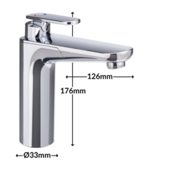 Reich Vector E Campervan Caravan Mixer Tap Chrome Finish -victronenergy shop vector E 89688.1675850289
