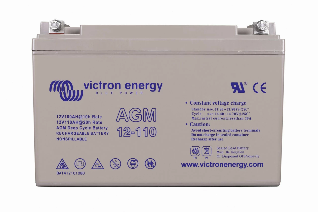 Victron Energy 12 Volt Deep Cycle AGM Batteries - Image 2