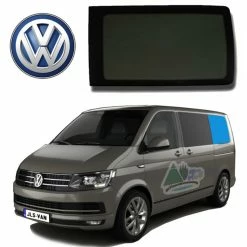JLS VW T5 T6 LWB Bonded Privacy Glass Fixed Window - Rear Left Hand LWB